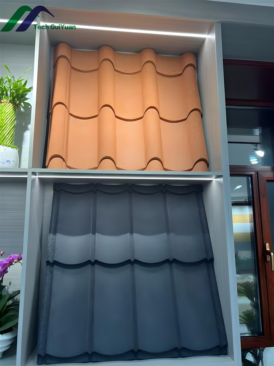 Noise - Reducing Stone Metal Roofing